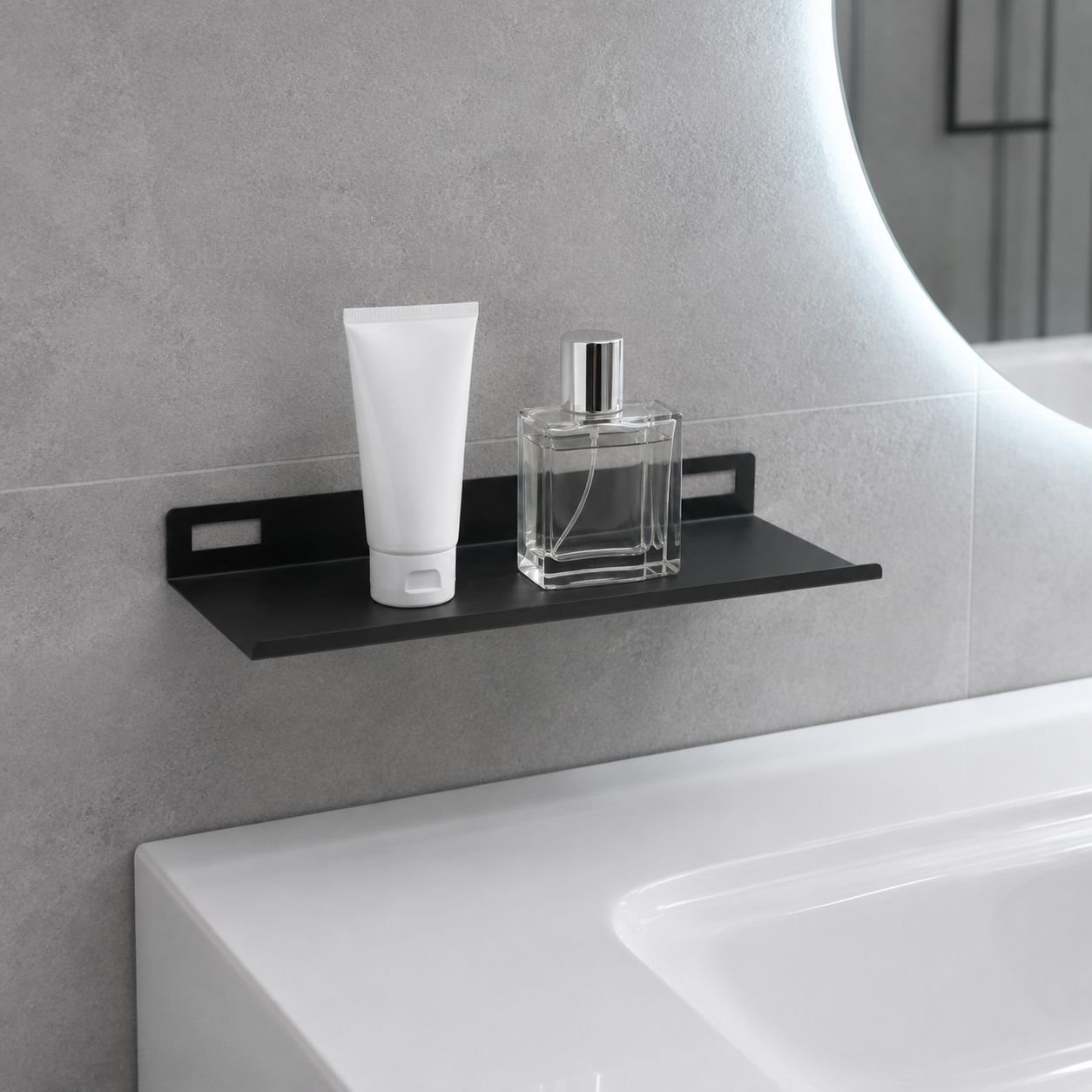 Durable and stylish wall-mounted shelf