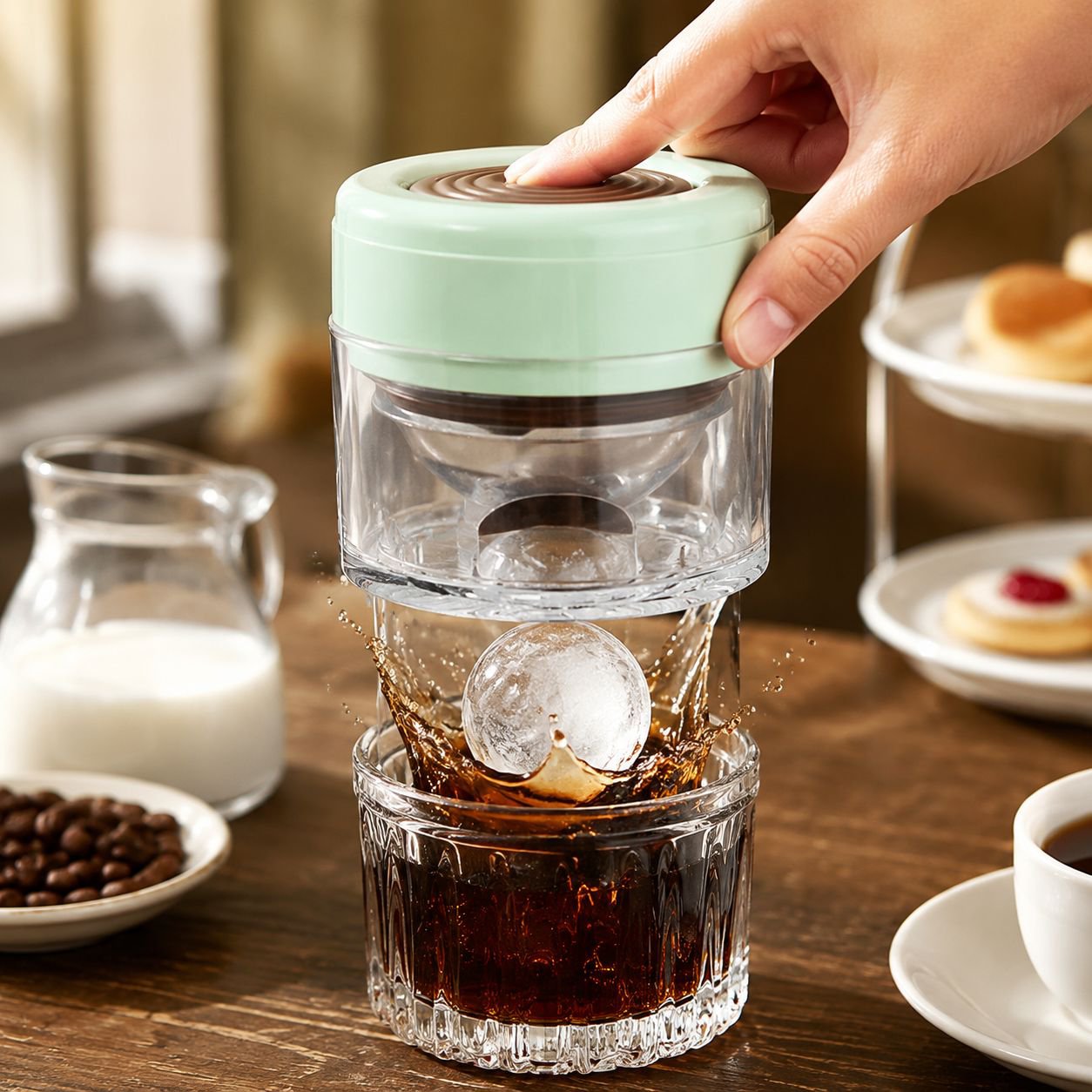 JMY Multi-Purpose Food-Grade Ice Cube Coffee Mug