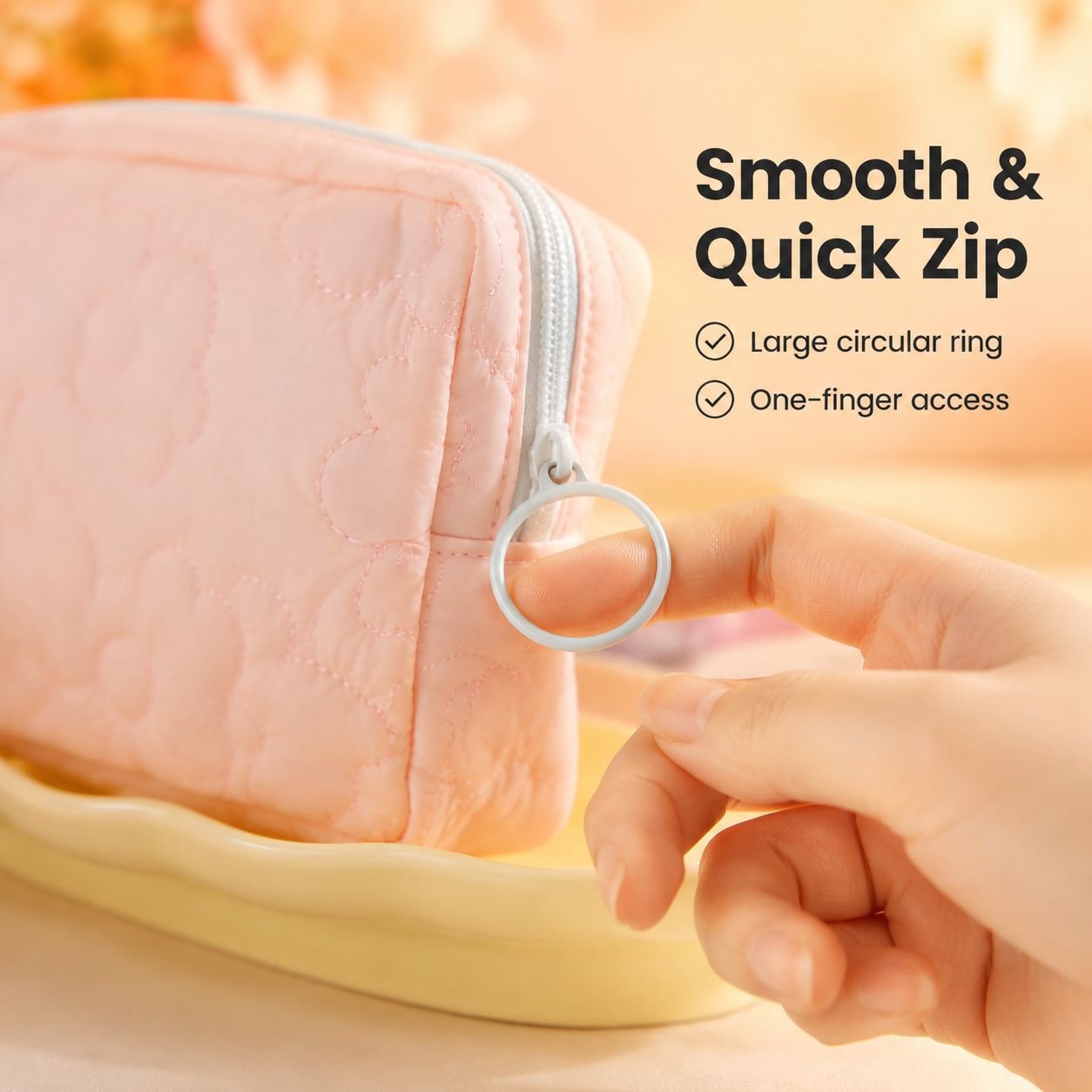 Multifunctional Girly Sanitary Napkin Pouch Coin Purse