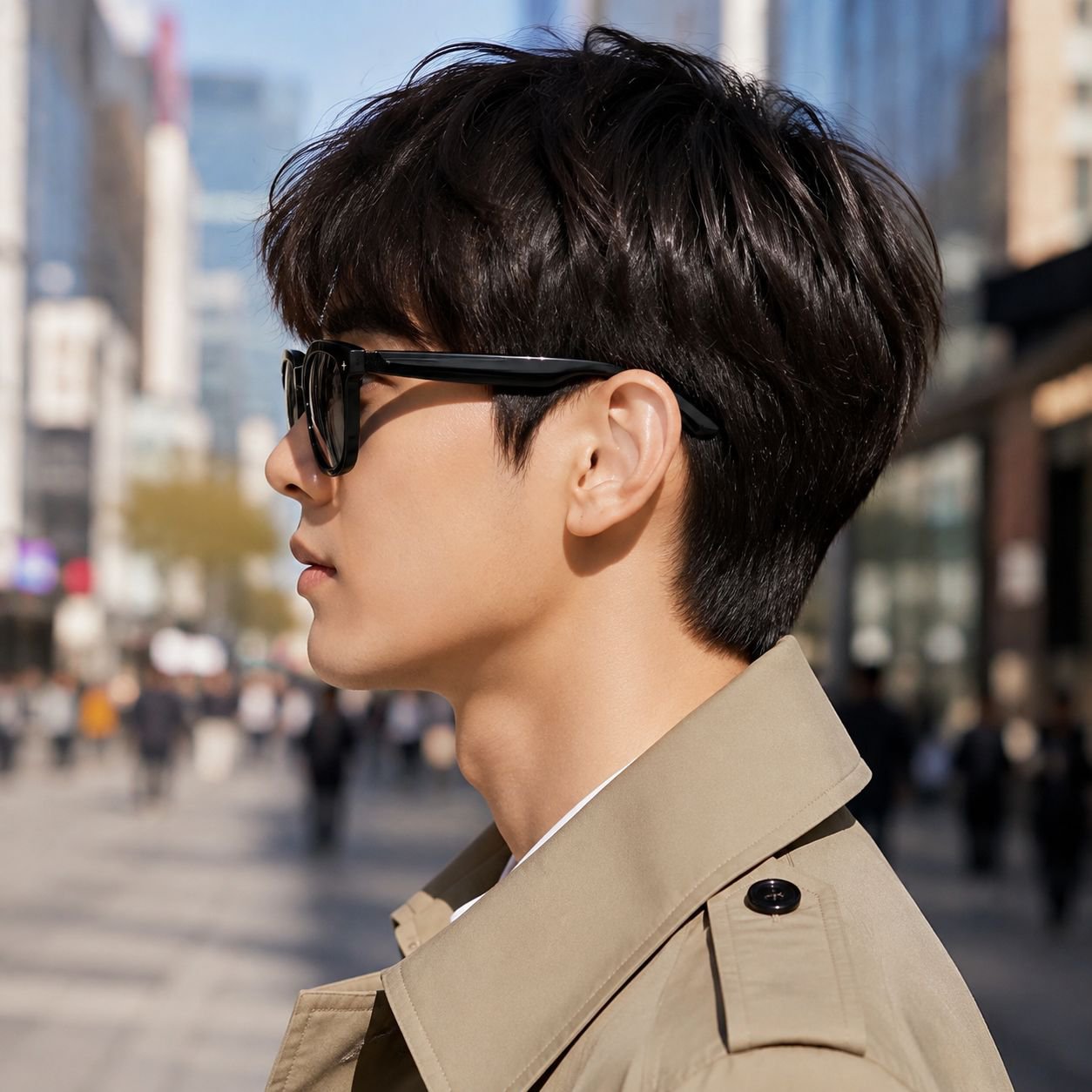 광감지 변색 스마트 AI 번역 안경
