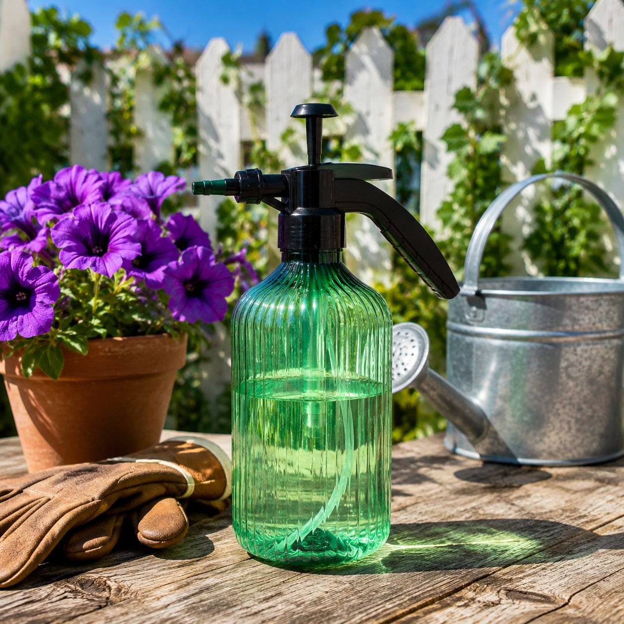 Multifunctional Pressure Spray Kettle for Gardening and Cleaning