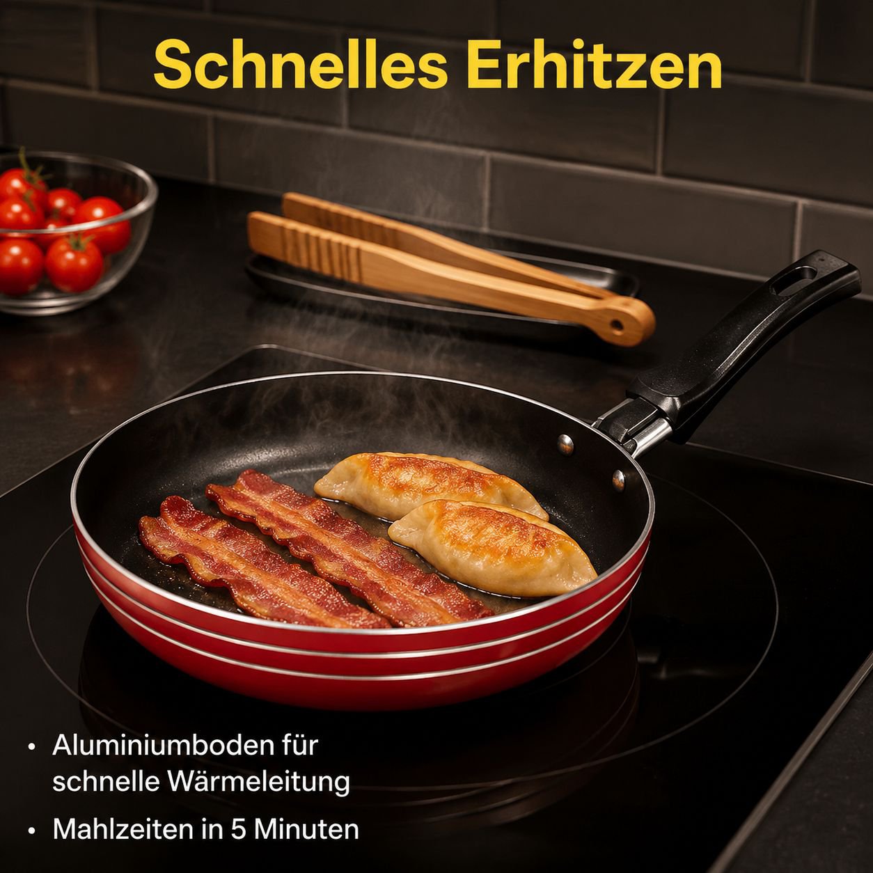 Mini-Bratpfanne mit Antihaftbeschichtung