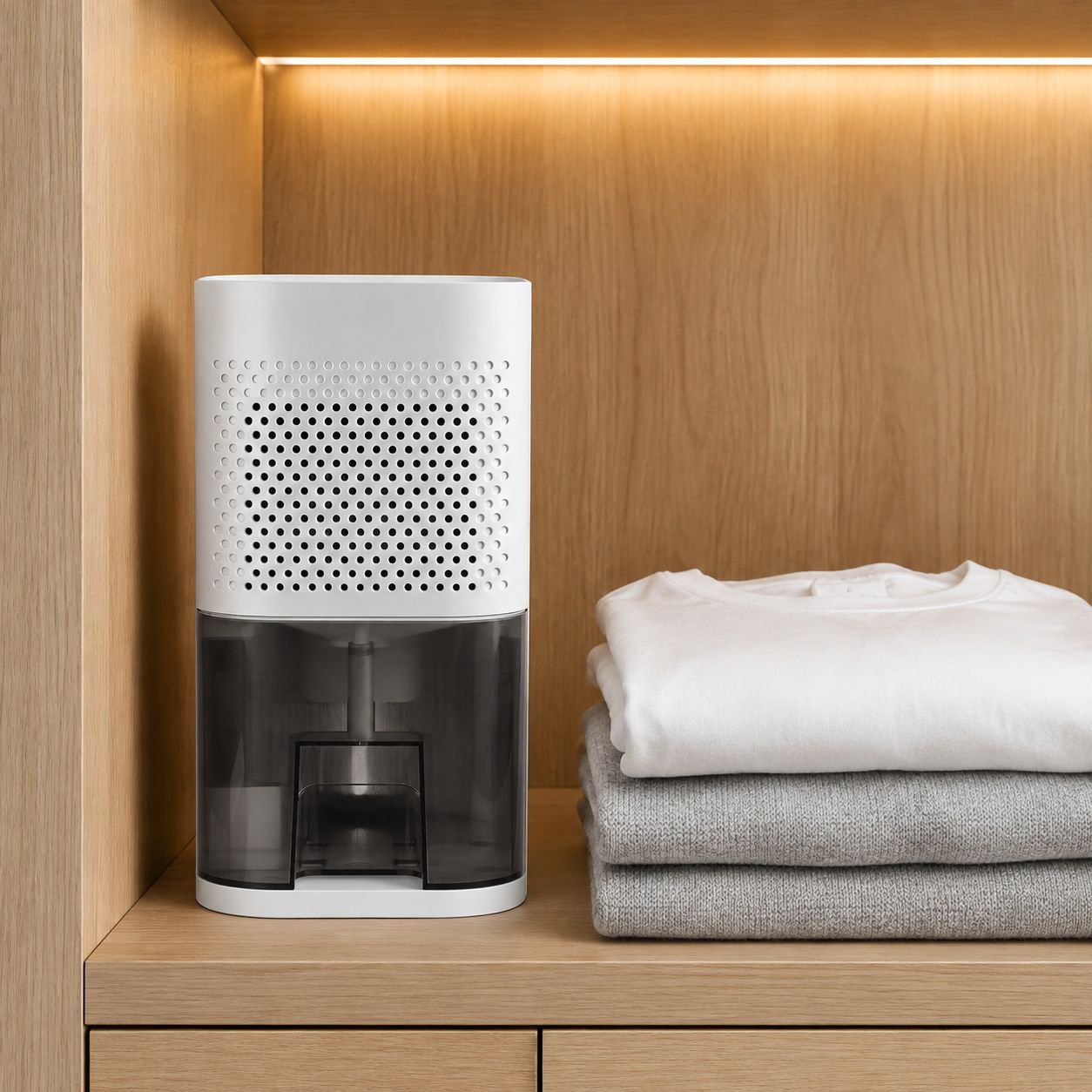 Leiser elektronischer Luftentfeuchter für Schlafzimmer und Keller