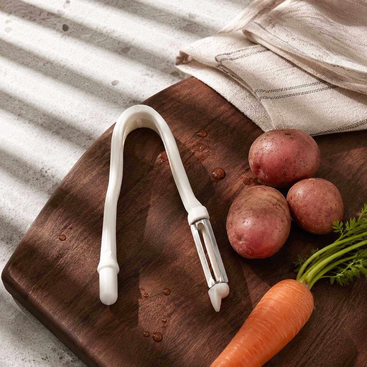 Multi-functional kitchen peeler