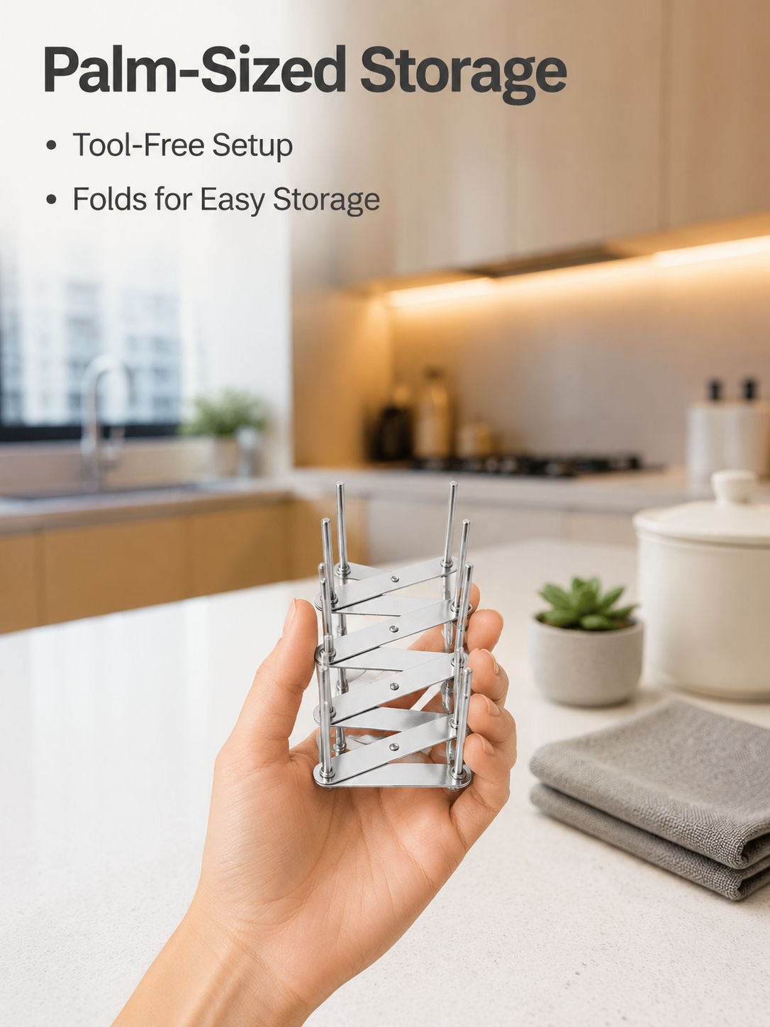 Adjustable Telescopic Storage Rack