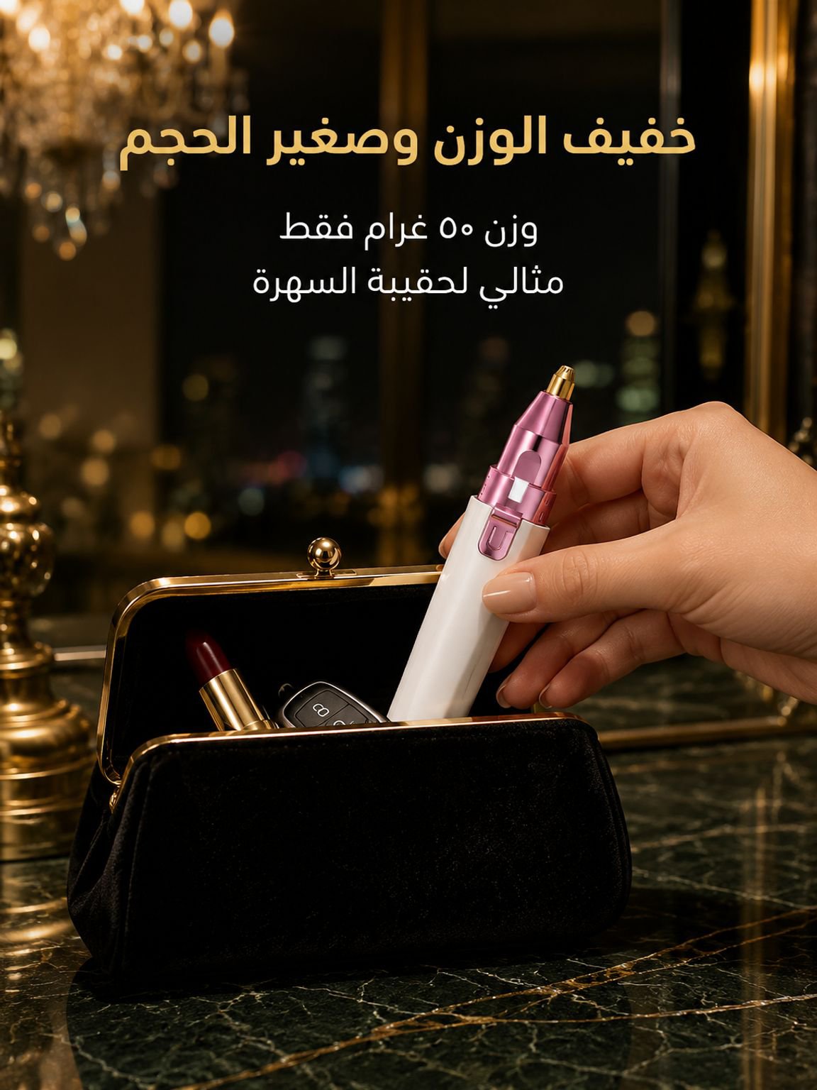 ماكينة تشذيب الشعر الكهربائية 2 في 1 بمنفذ USB