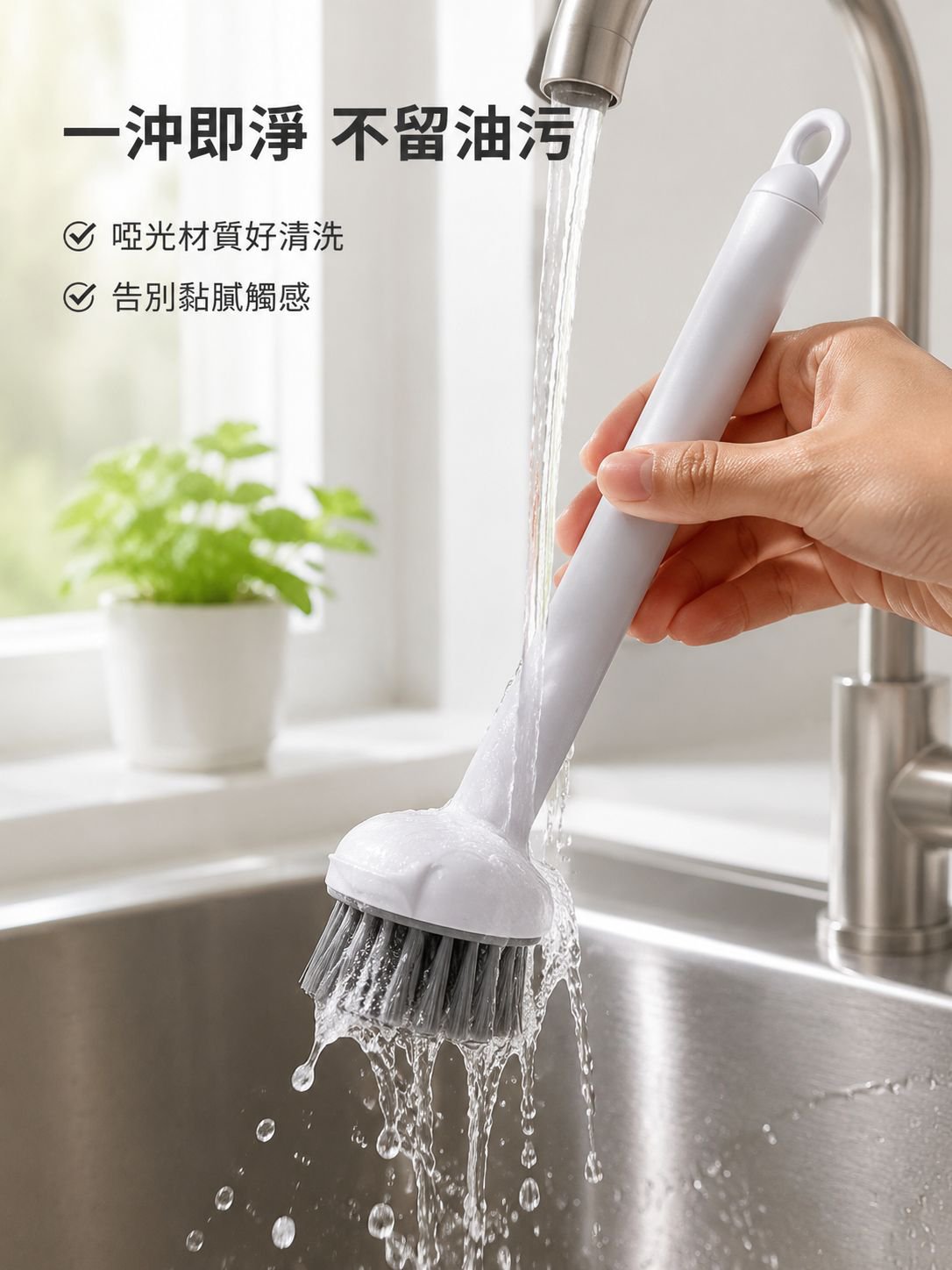 二合一旋轉鍋刷