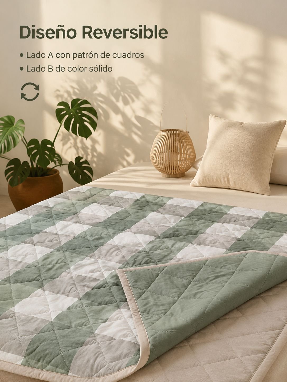 Edredón de algodón puro de verano