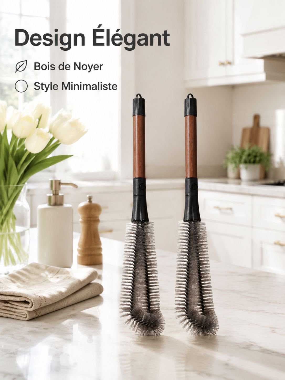 Brosse de nettoyage multifonction