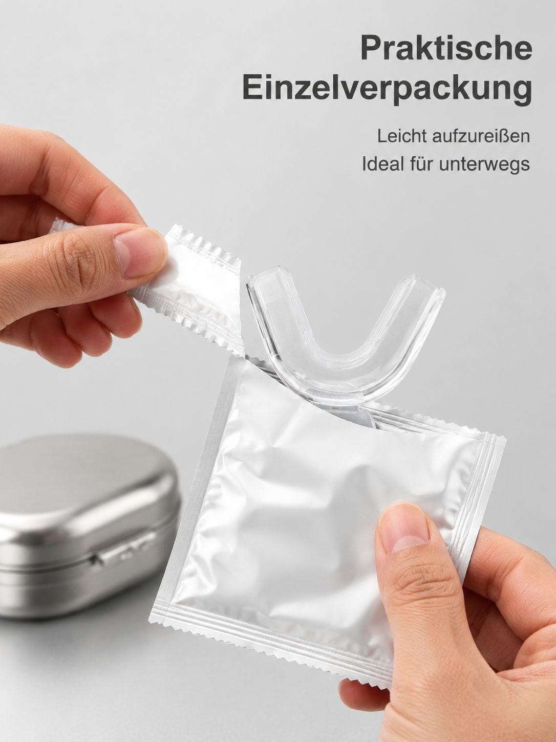 Zahnschiene für schnelle und sichtbare Ergebnisse