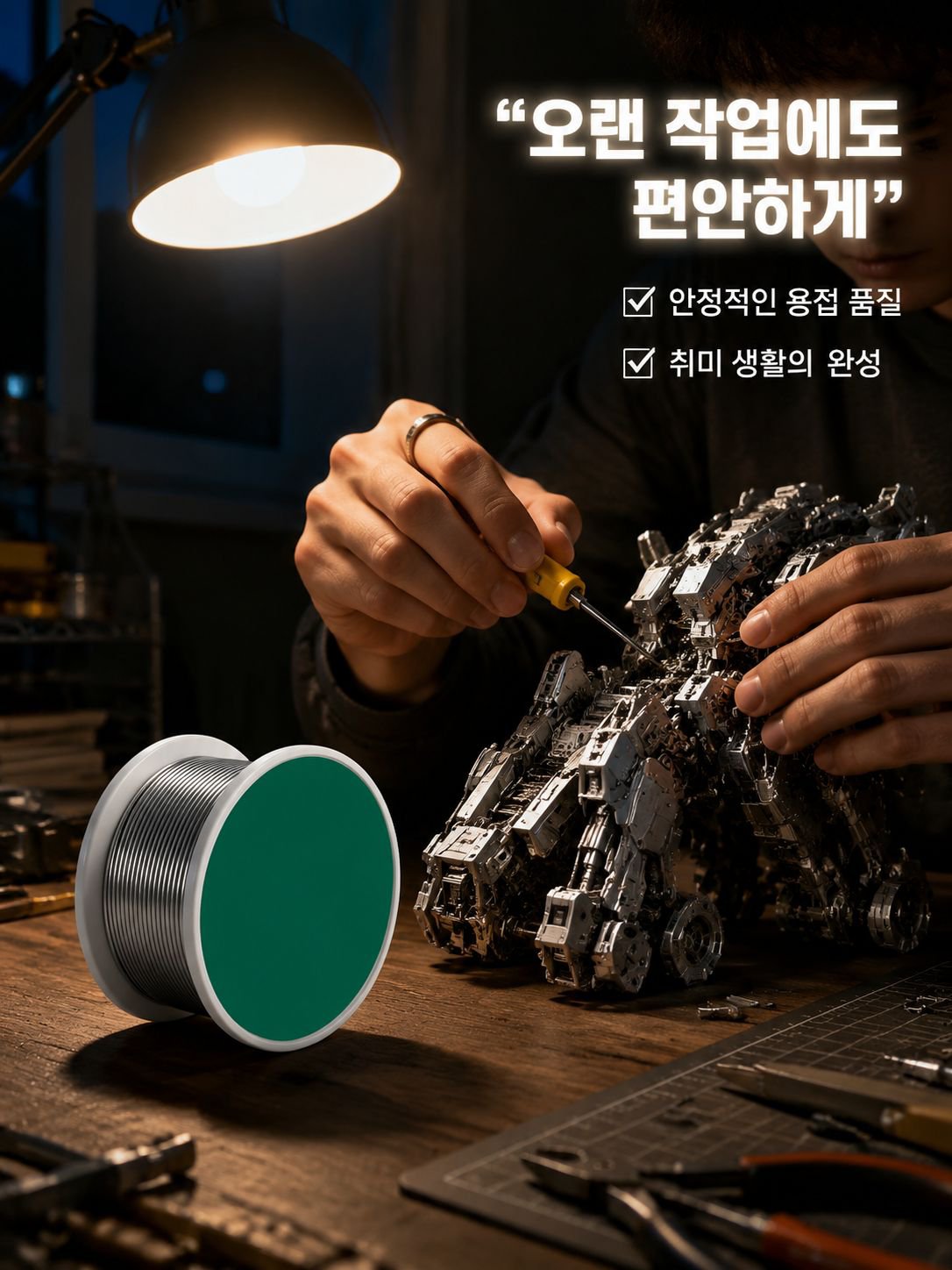 라이터저온구이무연납땜납선