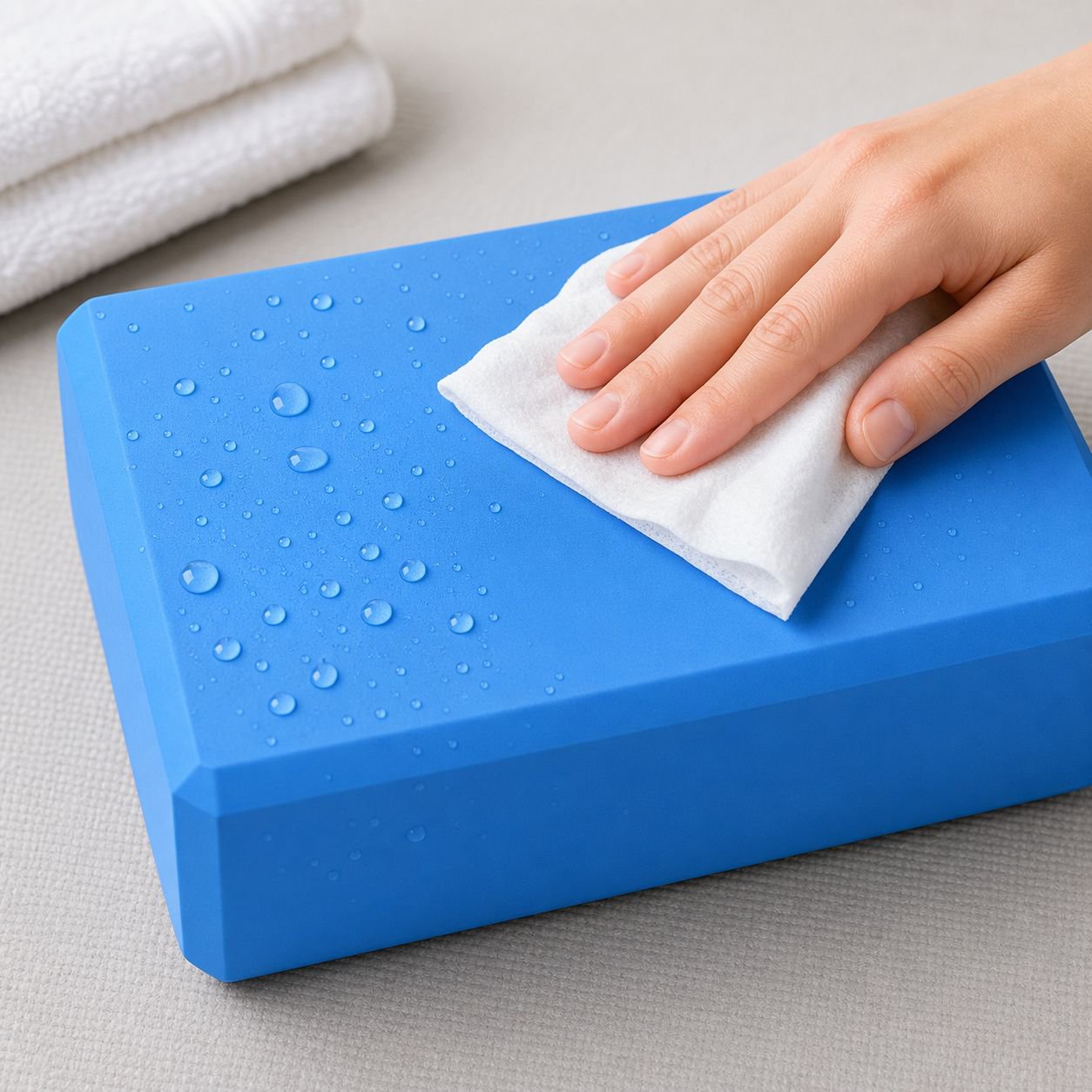 High-density foam yoga blocks for stability and support