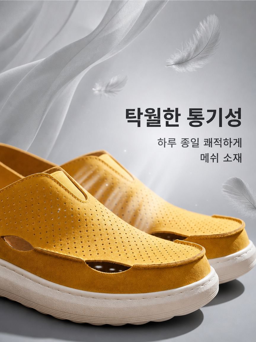 여름용 메쉬 통기성 캐주얼 슈즈
