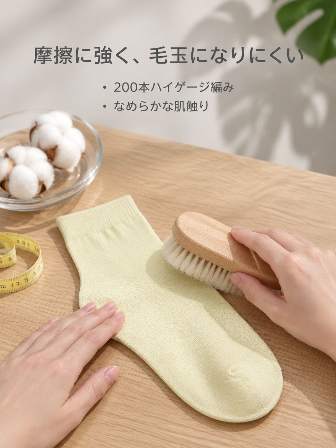オールコットン快適ソックス