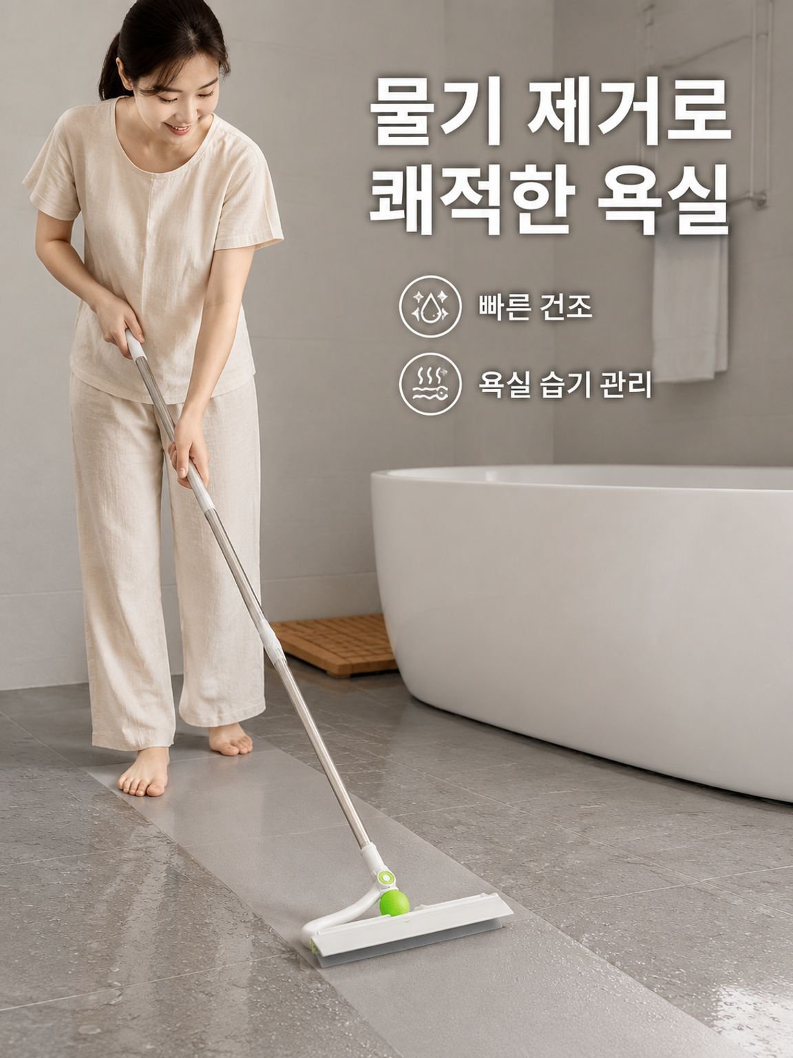 다기능 틈새 바닥 브러쉬