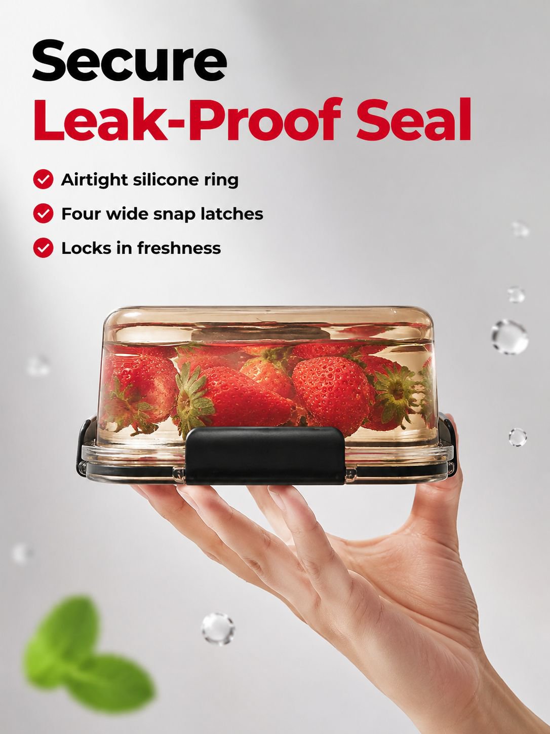 Large Airtight Refrigerator Storage Box