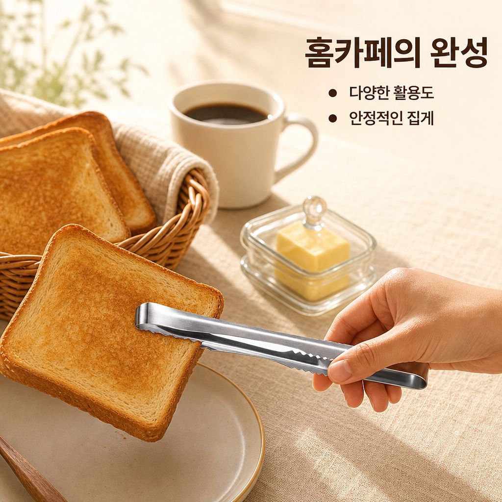 호텔 K바 스텐 얼음집게 식빵집게 각설탕집게