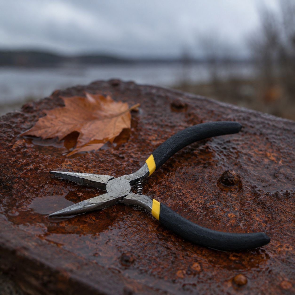 Mini Needle Nose Pliers used in jewelry making