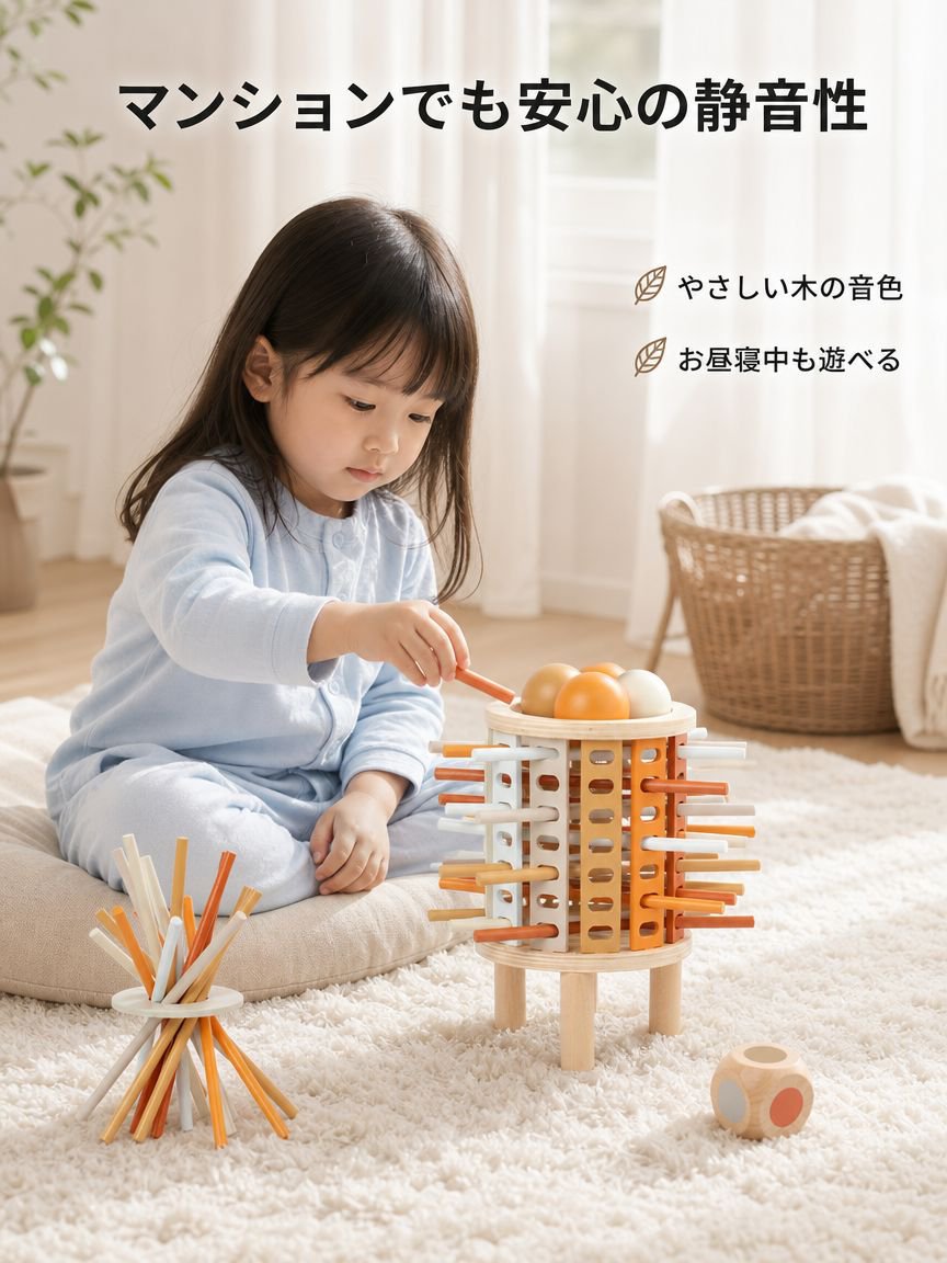 論理トレーニングスティックタワー