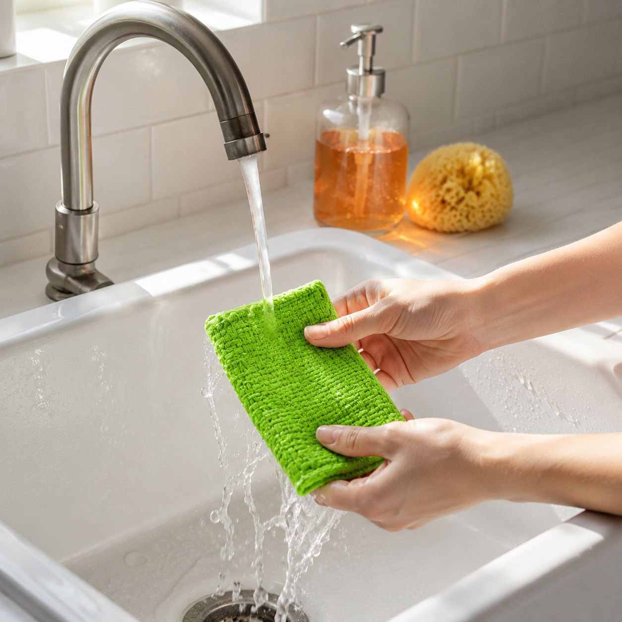 All-in-one air conditioner cleaning solution