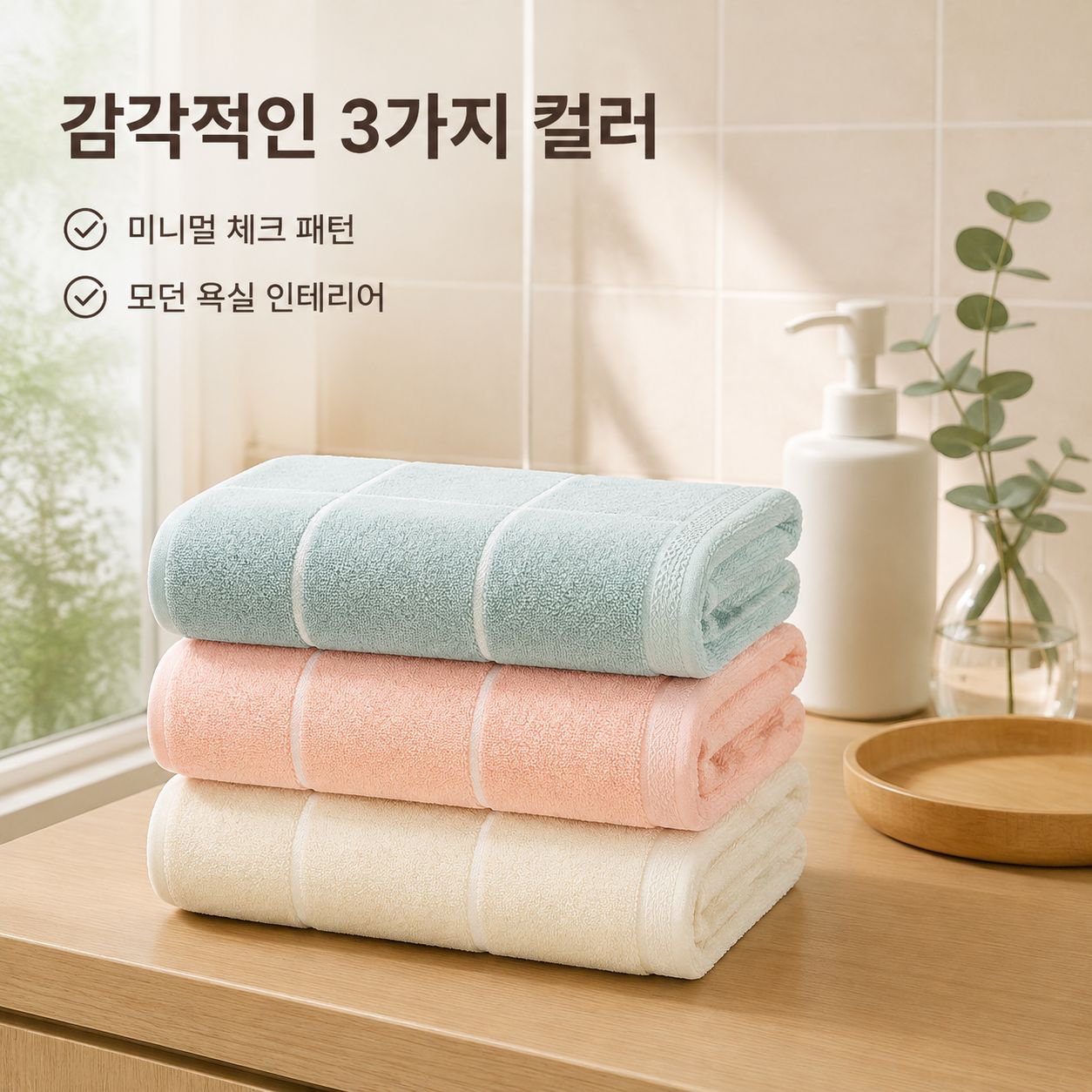 가정용 좋은 면 흡수력 목욕타월
