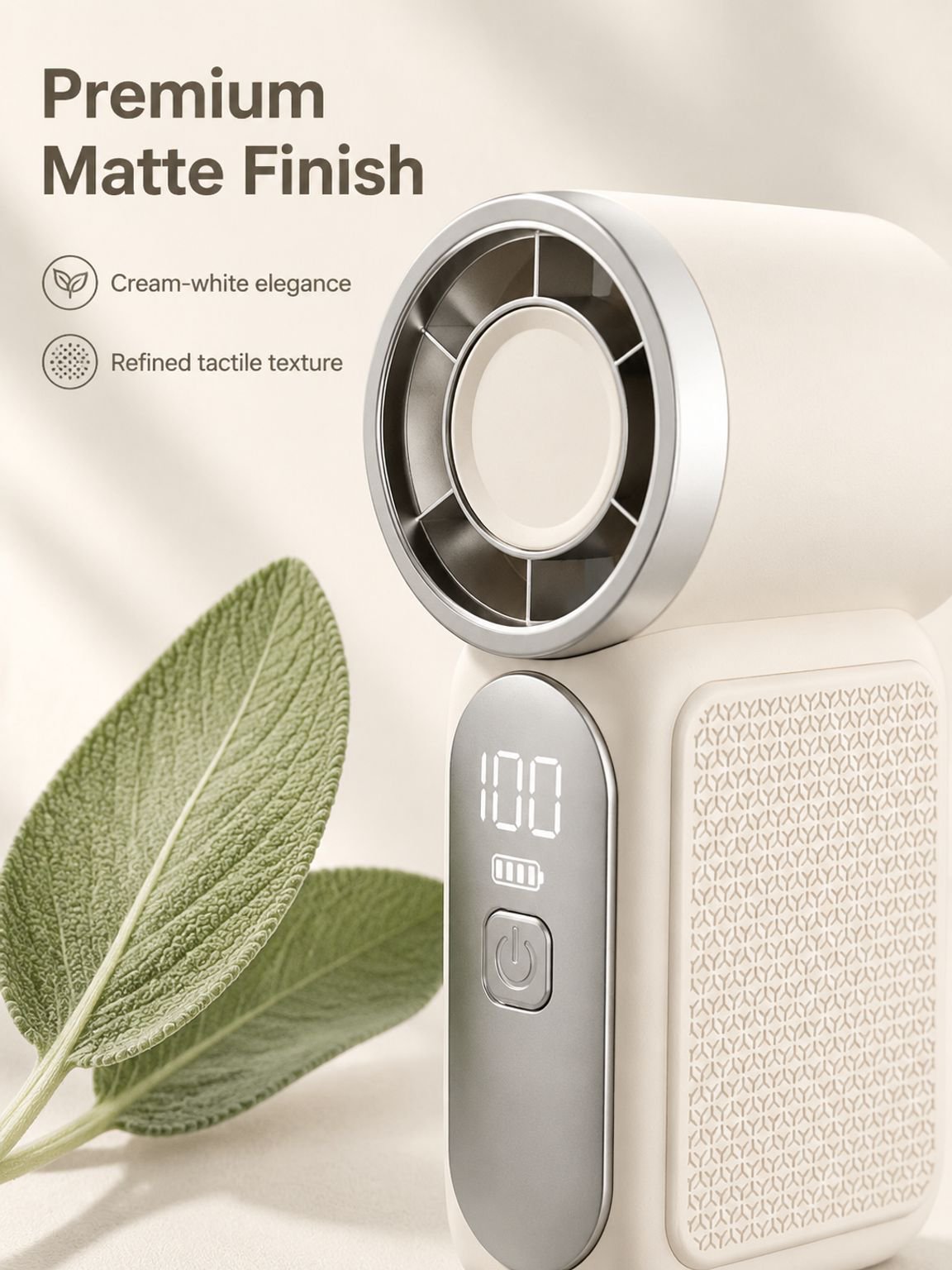 Lightweight travel fan for outdoor use