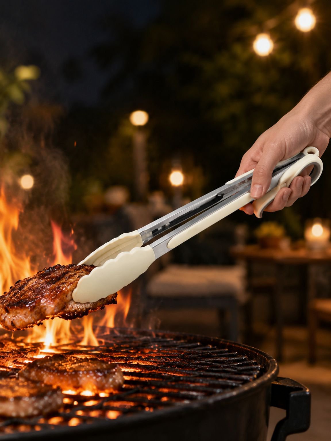 Grillzubehör: Schere zum Schneiden von Fleisch
