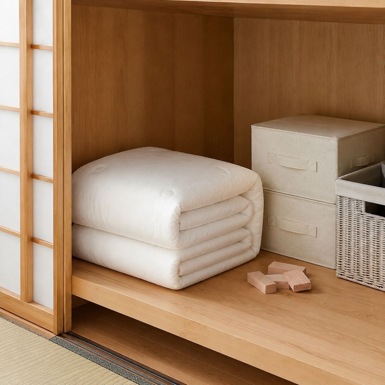 春秋に最適な洗濯機対応の厚手で暖かい学生用掛け布団