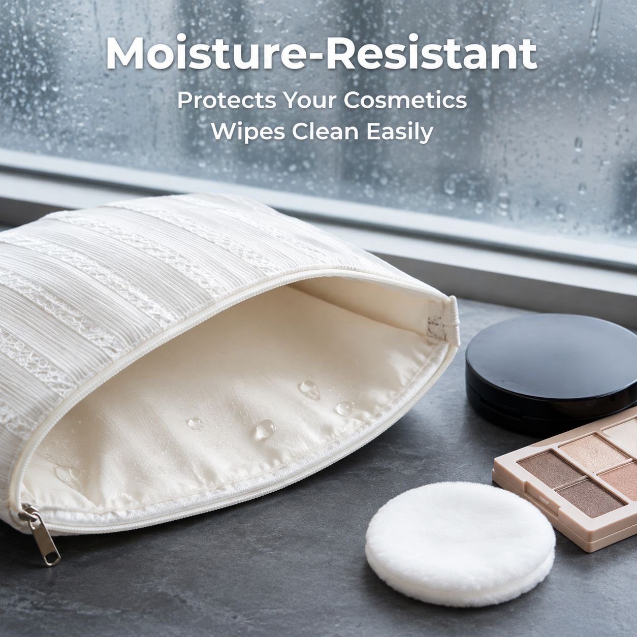 Simple Fresh Toiletry Bag Multifunctional Handheld Organizer