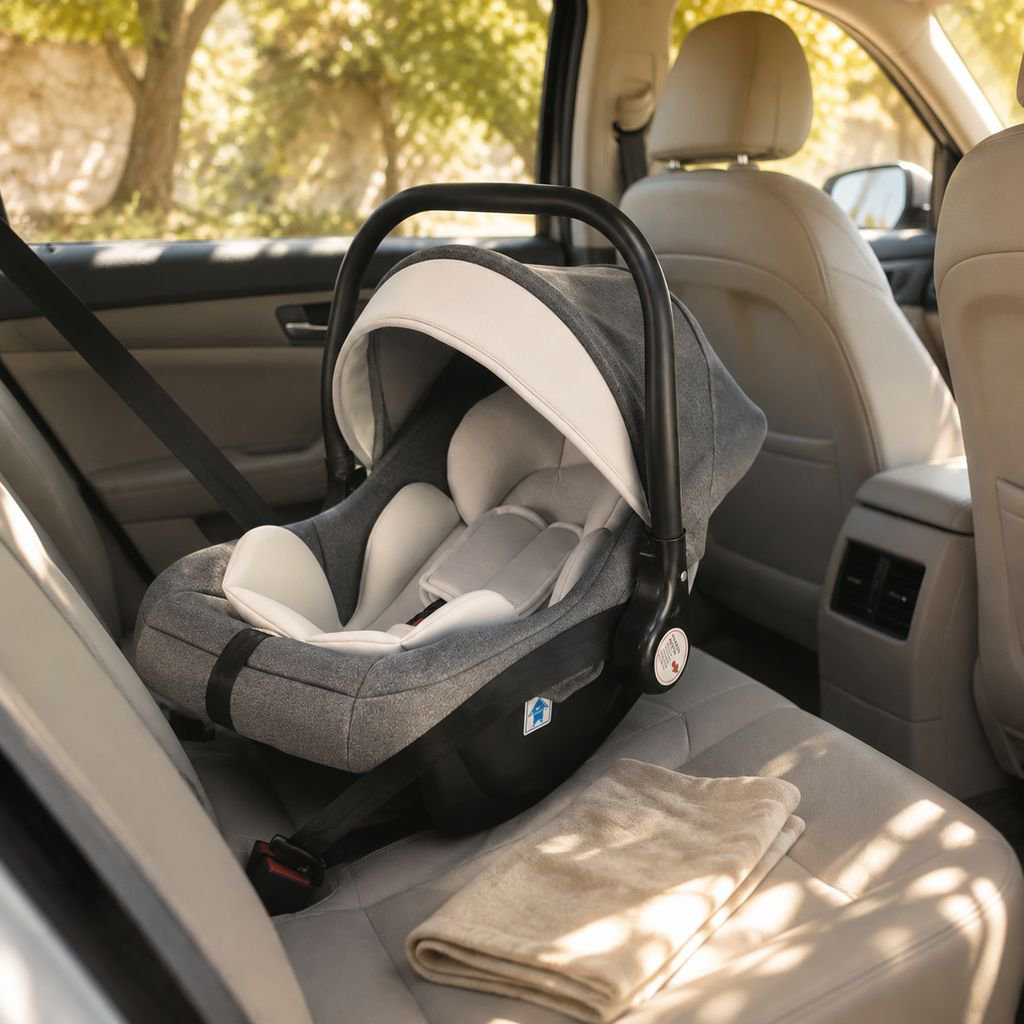 Canasta de seguridad para automóvil para bebés de 0 a 1 año