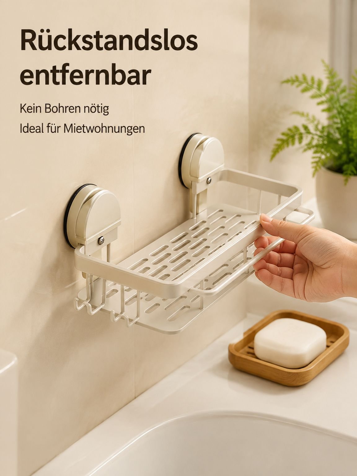 Praktischer Schwammhalter für die Küchenspüle