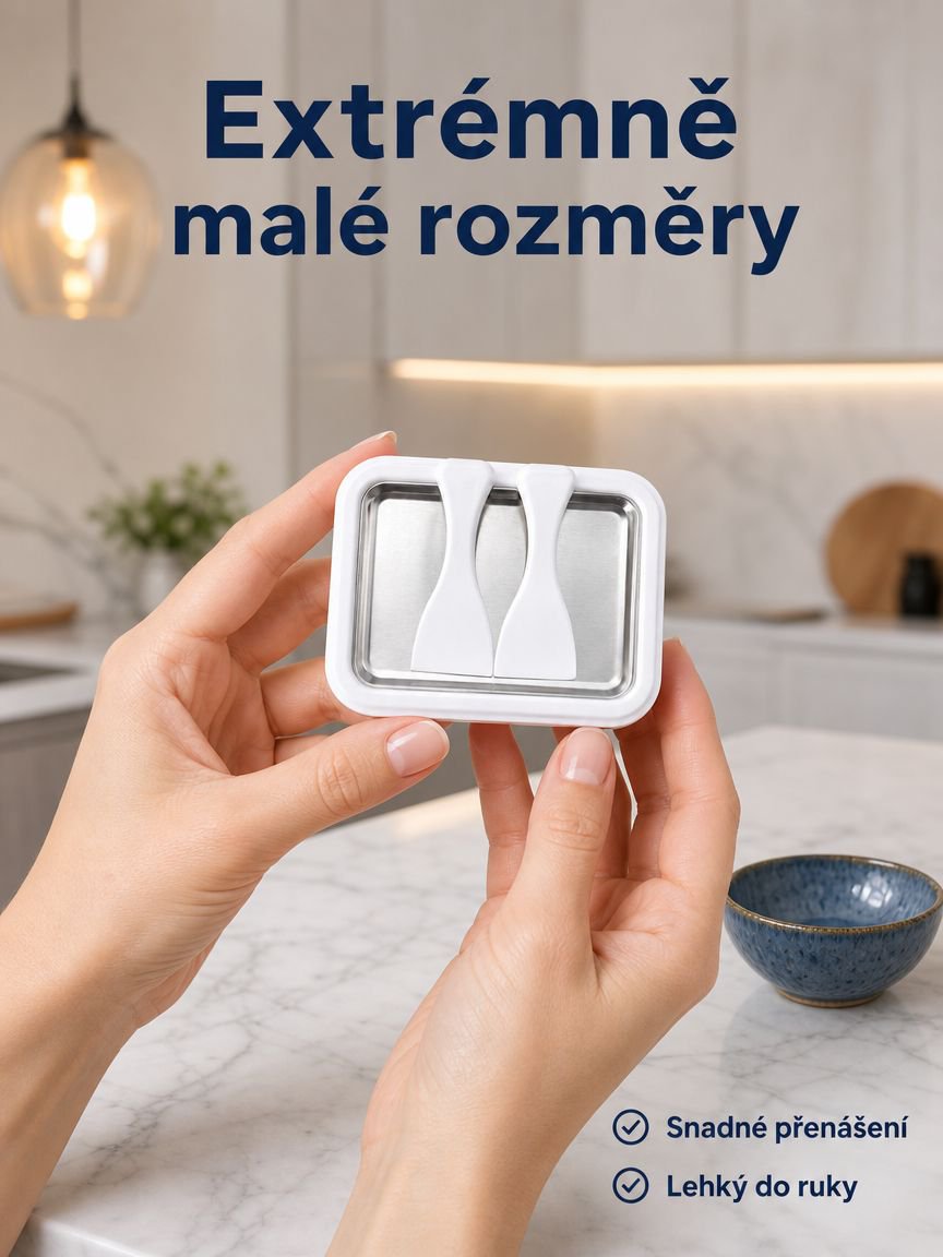 Potravinářský malý stroj na smažený jogurt z nerezové oceli