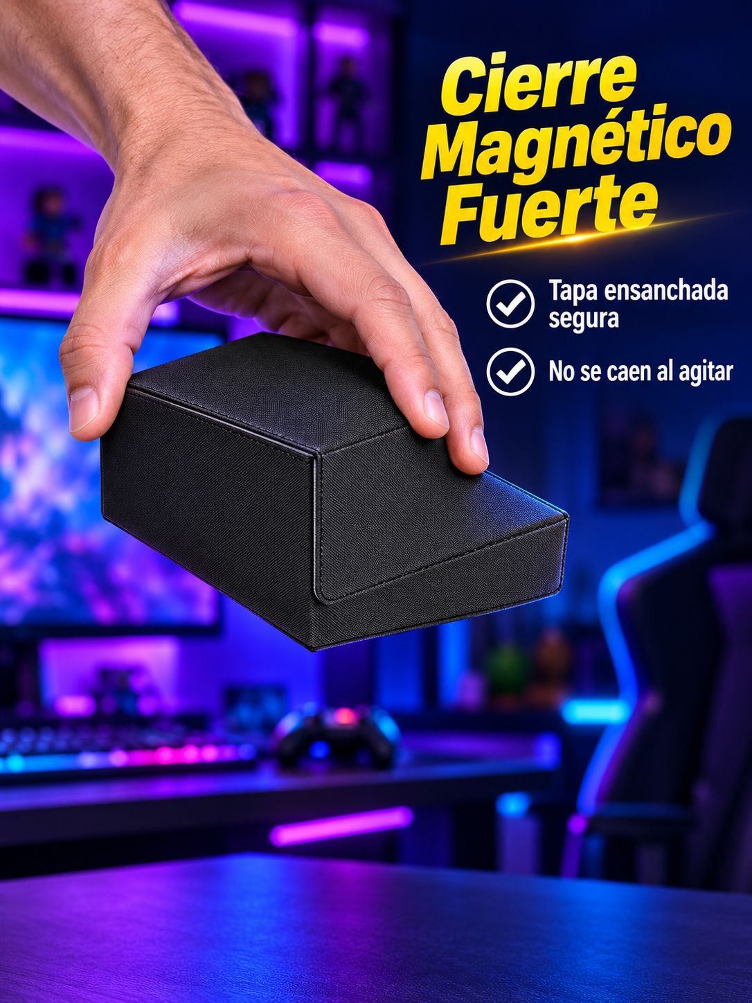 Caja de tarjetas de almacenamiento de lujo multifuncional JMY 6 en 1
