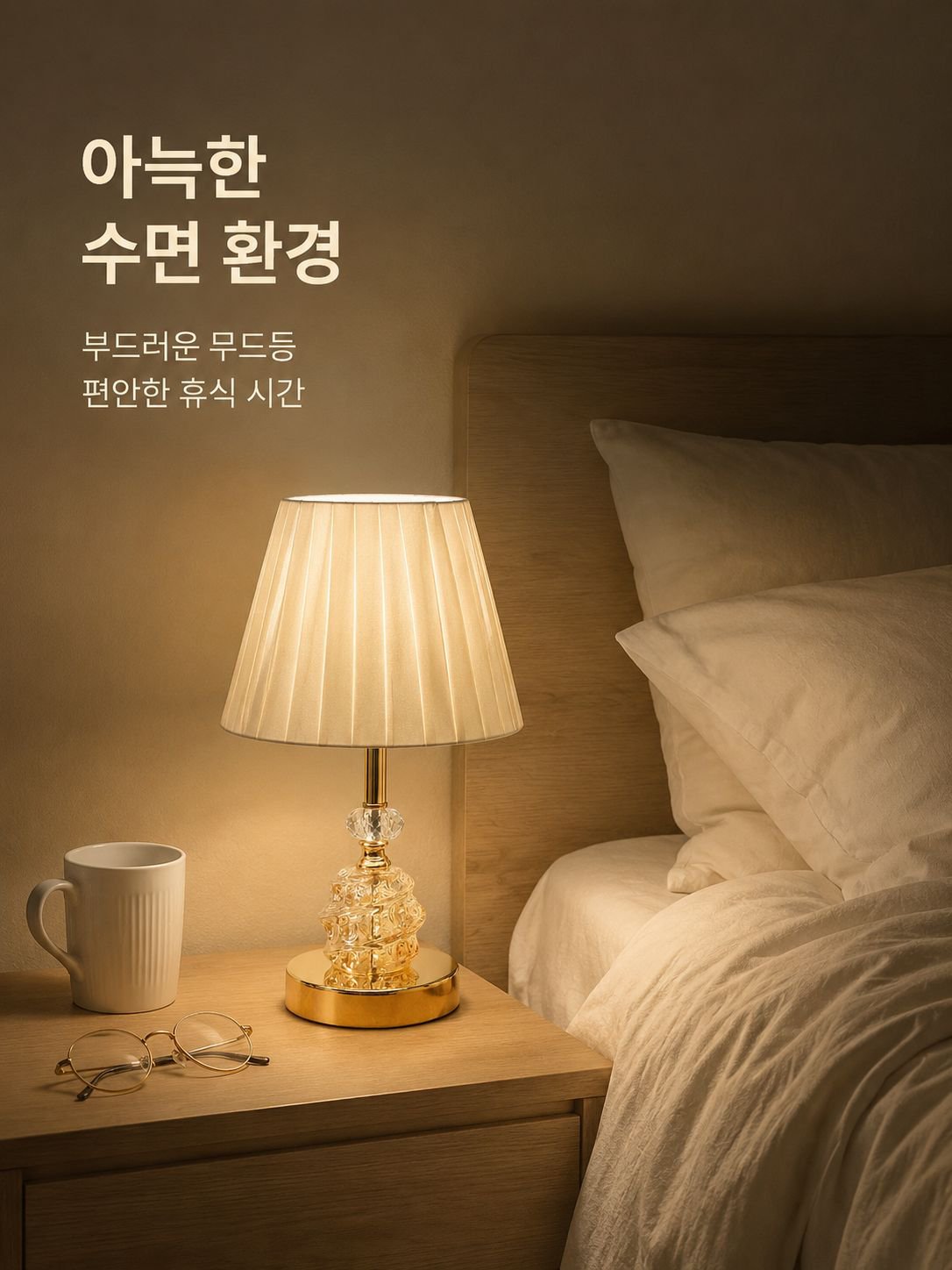 모던 스타일 침실 LED 조명