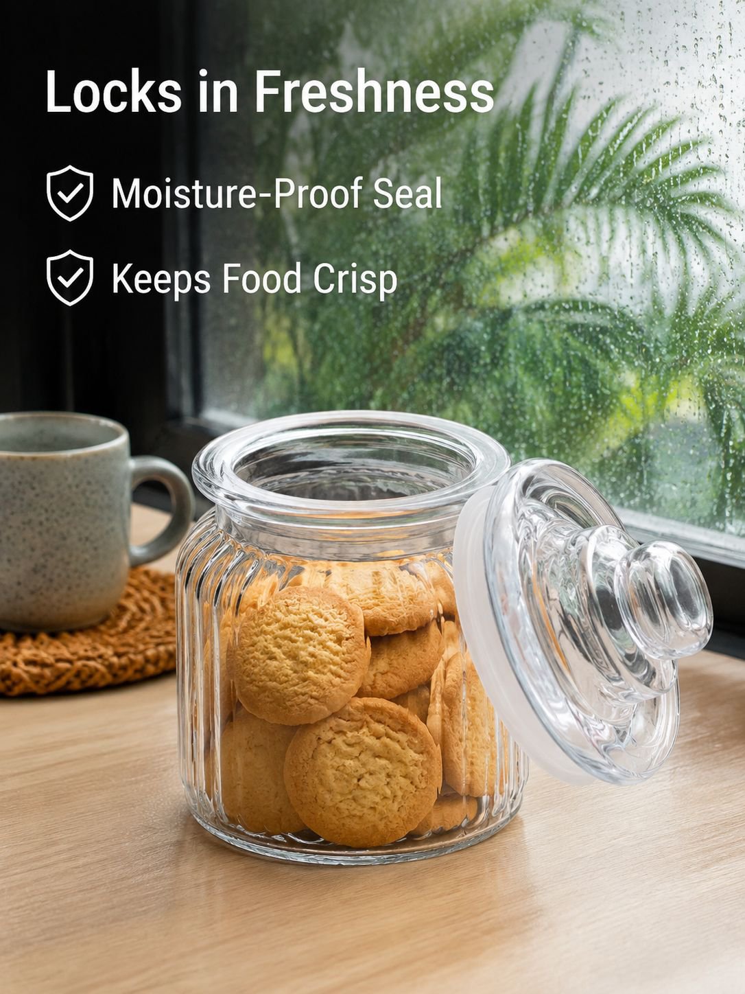 Sealed Glass Dried Fruit Storage Jar