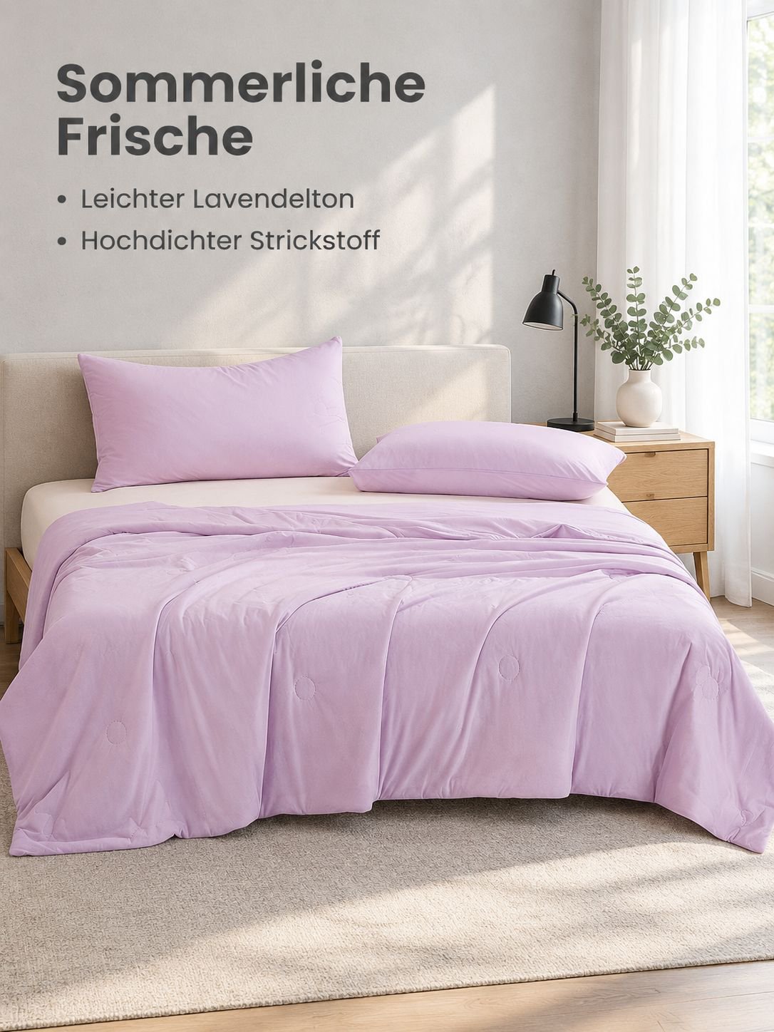 Eisseide Sommerdecke