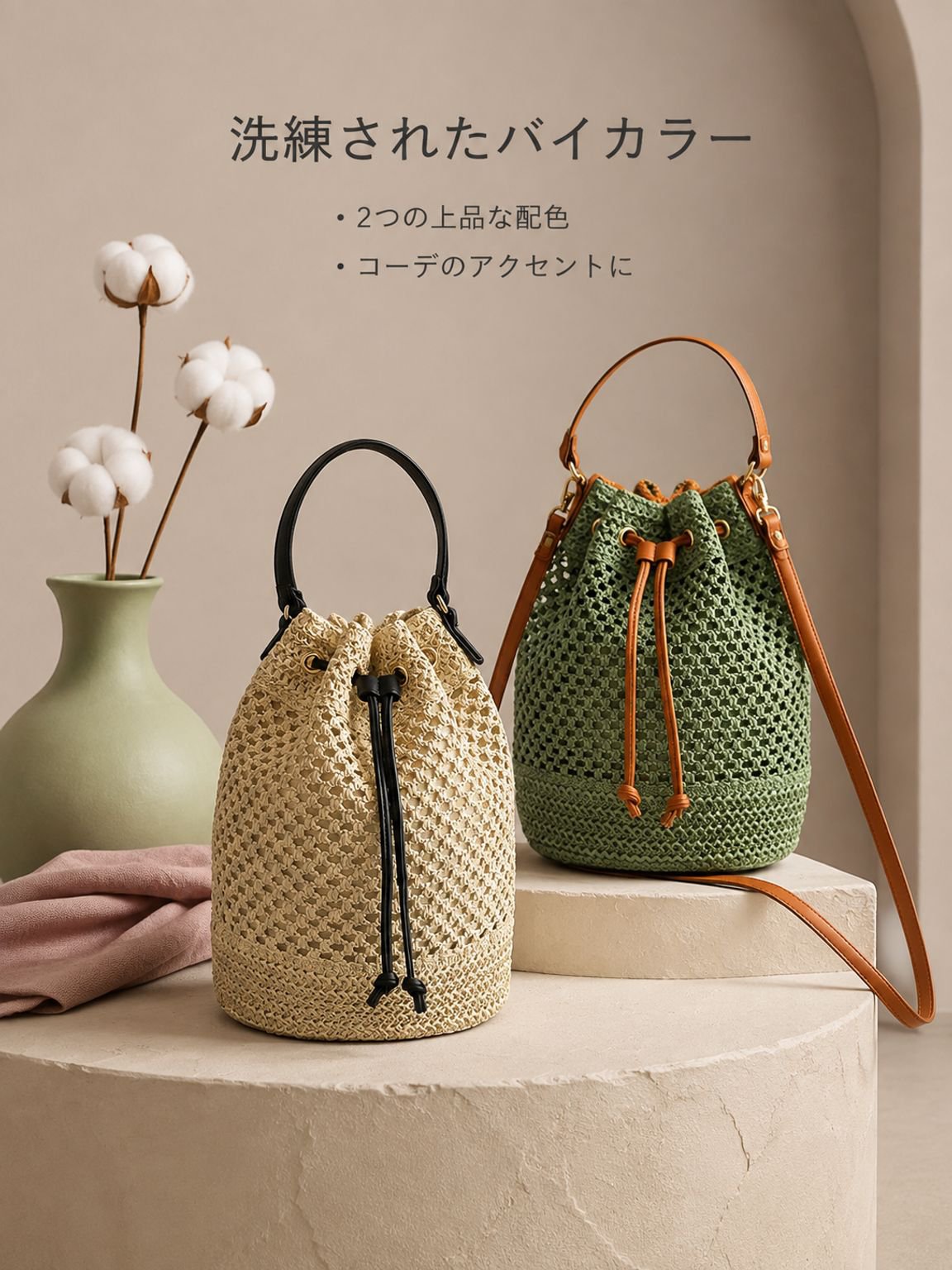 織物バッグ