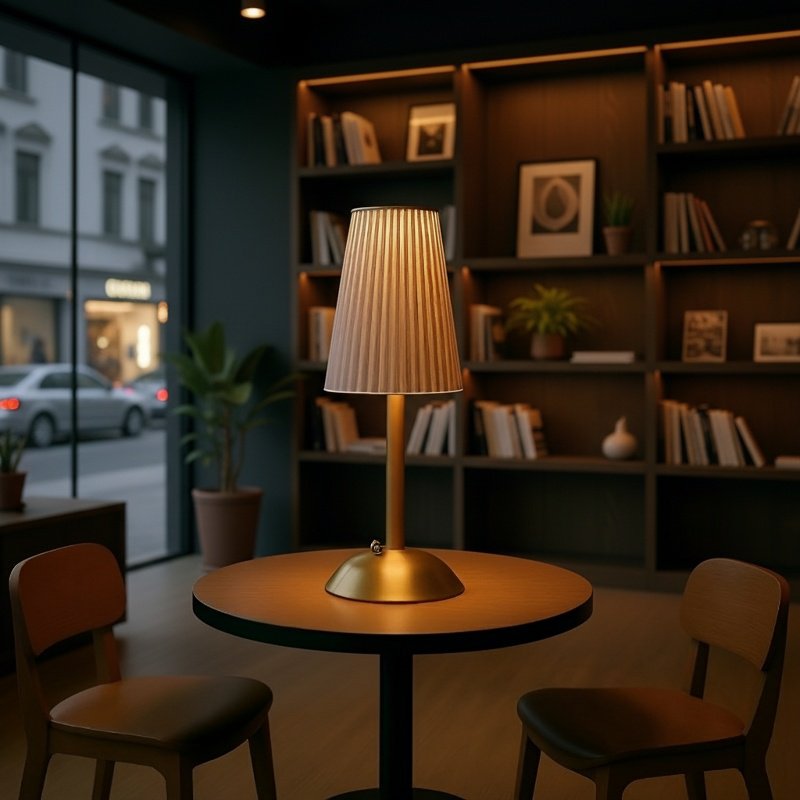 Lampe de bureau rétro en cristal