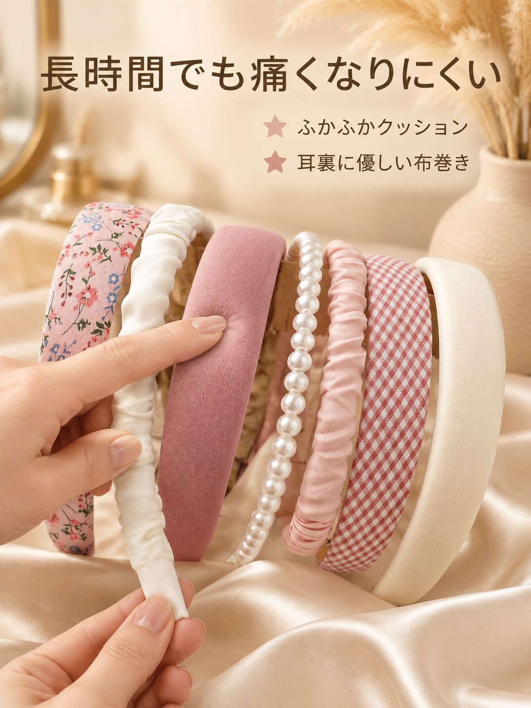 洗顔用ヘアバンド
