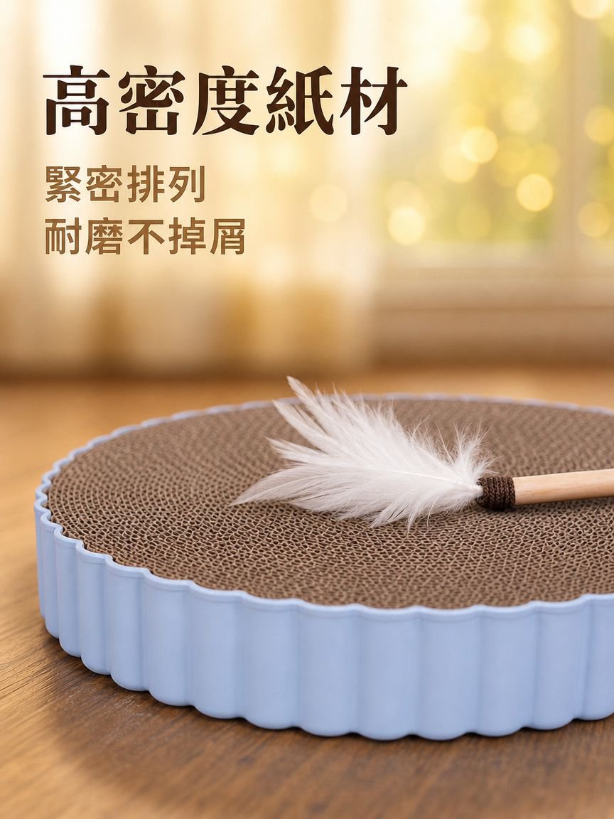 多功能圓形貓抓板