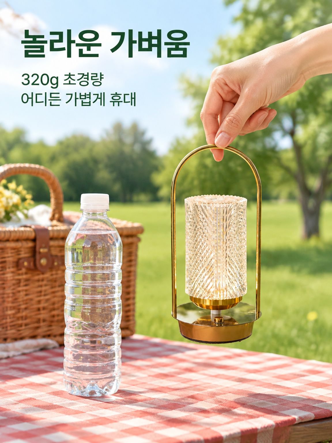 야외 캠핑용 휴대용 조명