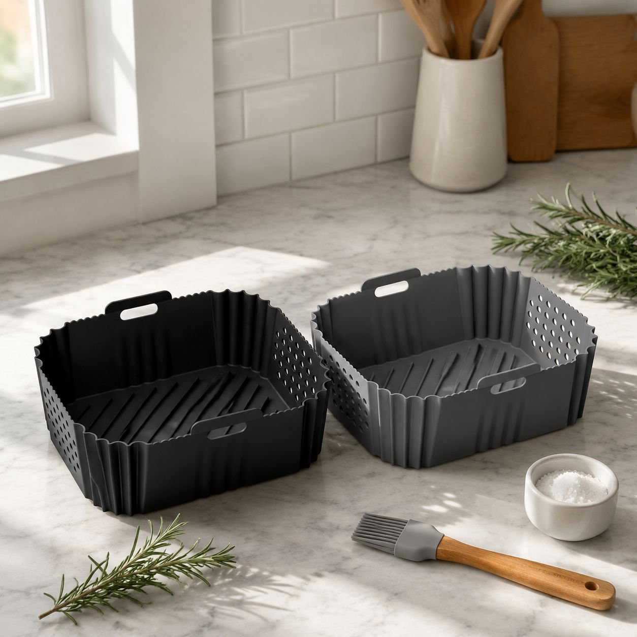 Plat de cuisson en silicone pour friteuse JMY-Air