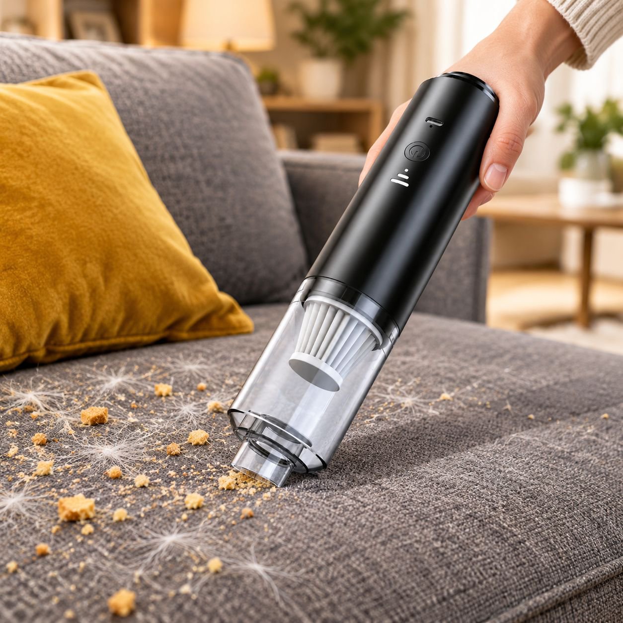 JMY-High Power Portable Wireless Vacuum Cleaner