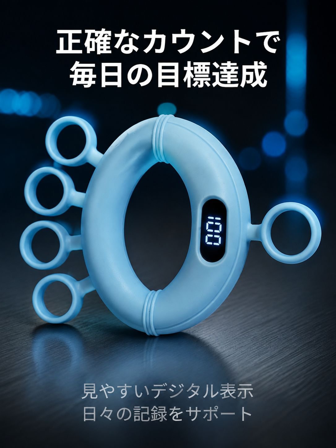 指の力トレーニングカウンター