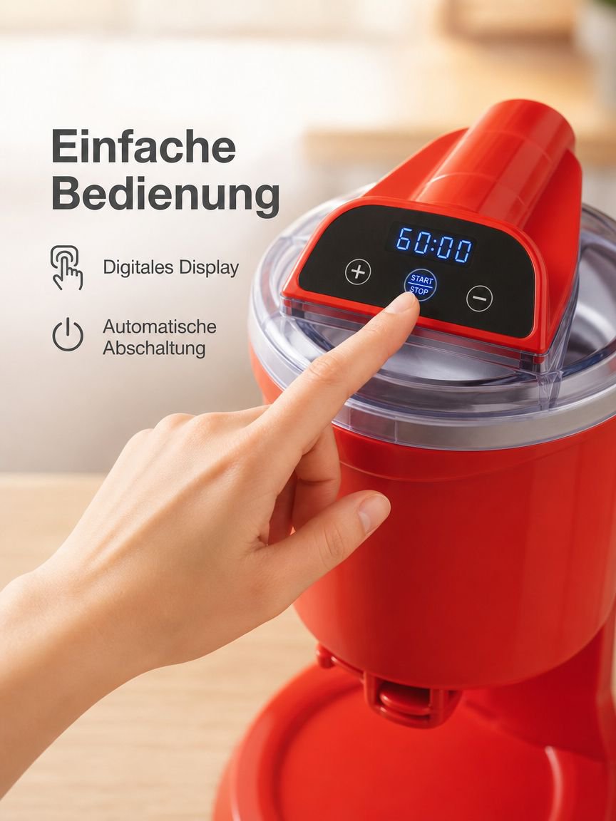 Vollautomatische Eismaschine für Zuhause