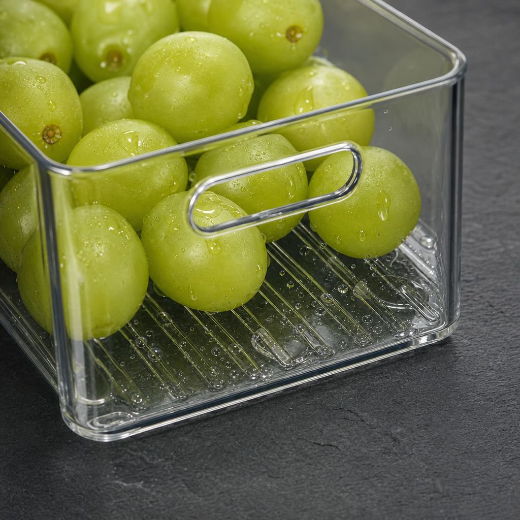 Refrigerator organizer, storage box, egg storage box, freezer-specific kitchen fruit and vegetable d