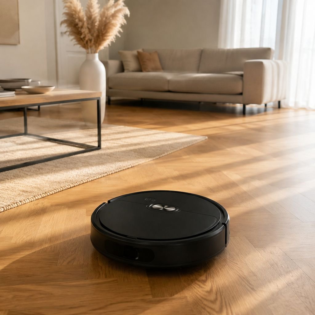 Intelligenter Staubsauger- und Wischroboter für Zuhause