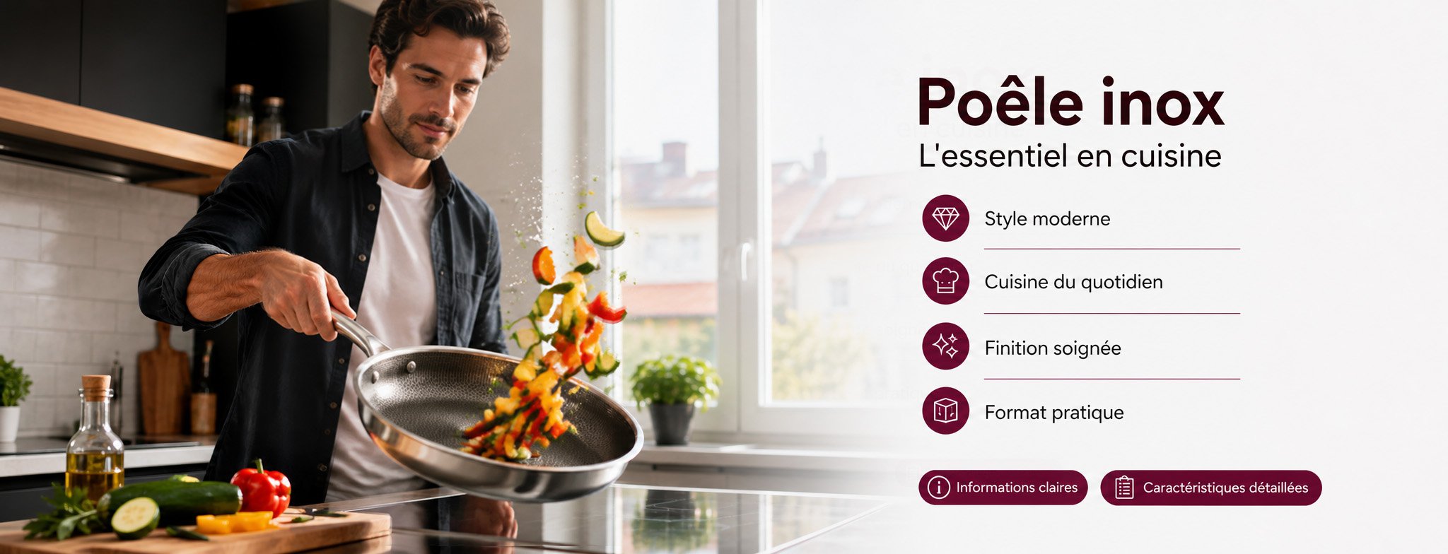Ustensiles de cuisine pas chers – Qualité et variété pour votre cuisine,Produits d’entretien écologiques – Nettoyage efficace et respectueux de l’environnement,Essentiels du quotidien – Articles indispensables pour la vie de tous les jours