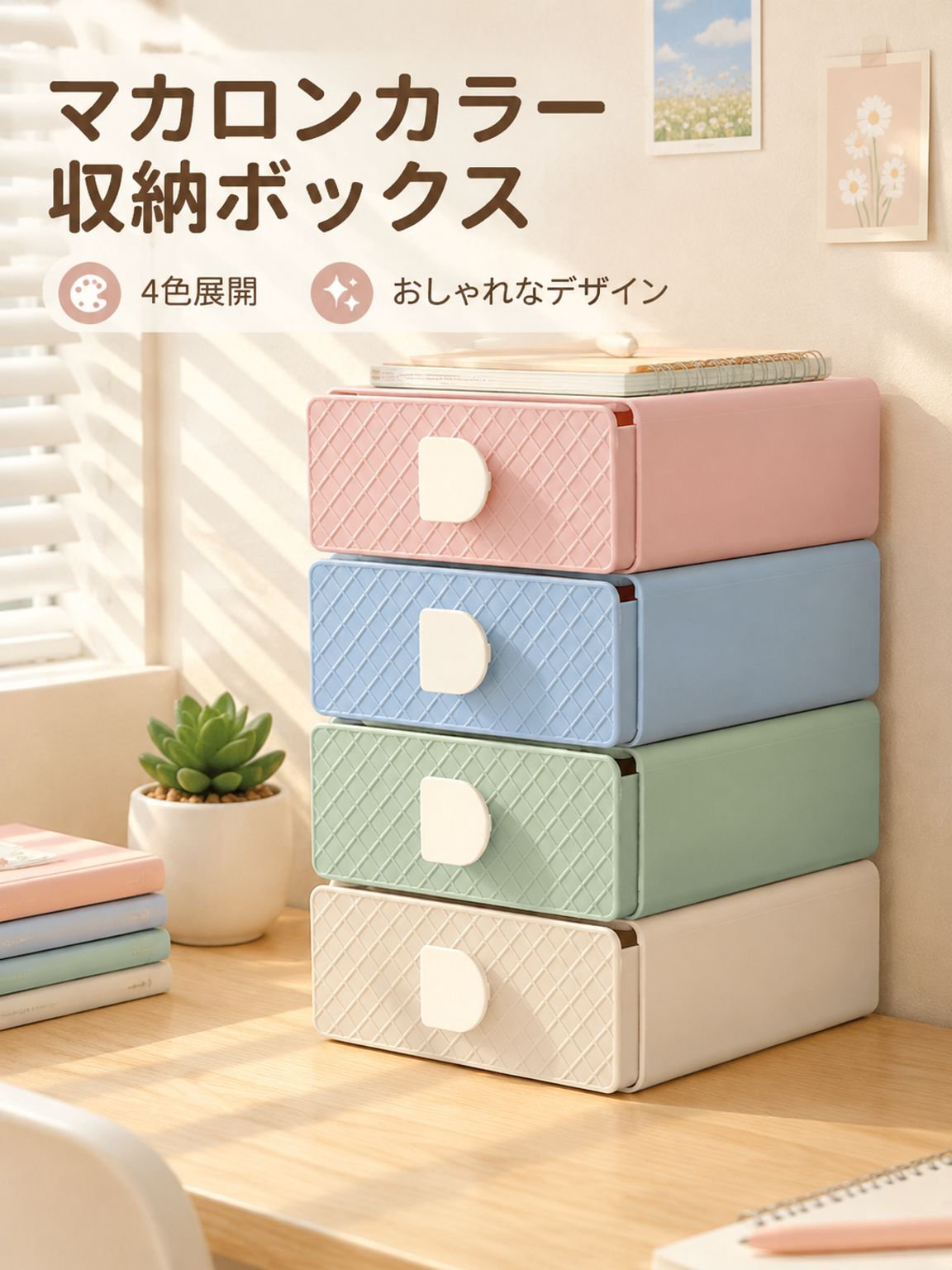 卓上収納ボックス
