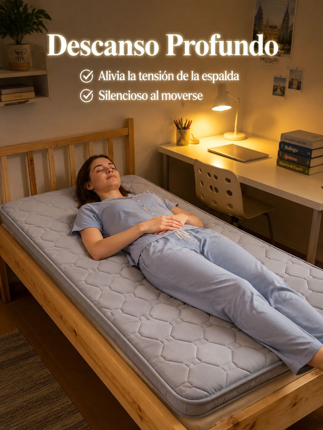 Colchón suave tipo tatami para estudiantes